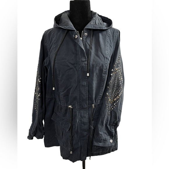 Torrid Cinched Waist Utility Jacket-Size 00 - Picture 1 of 11